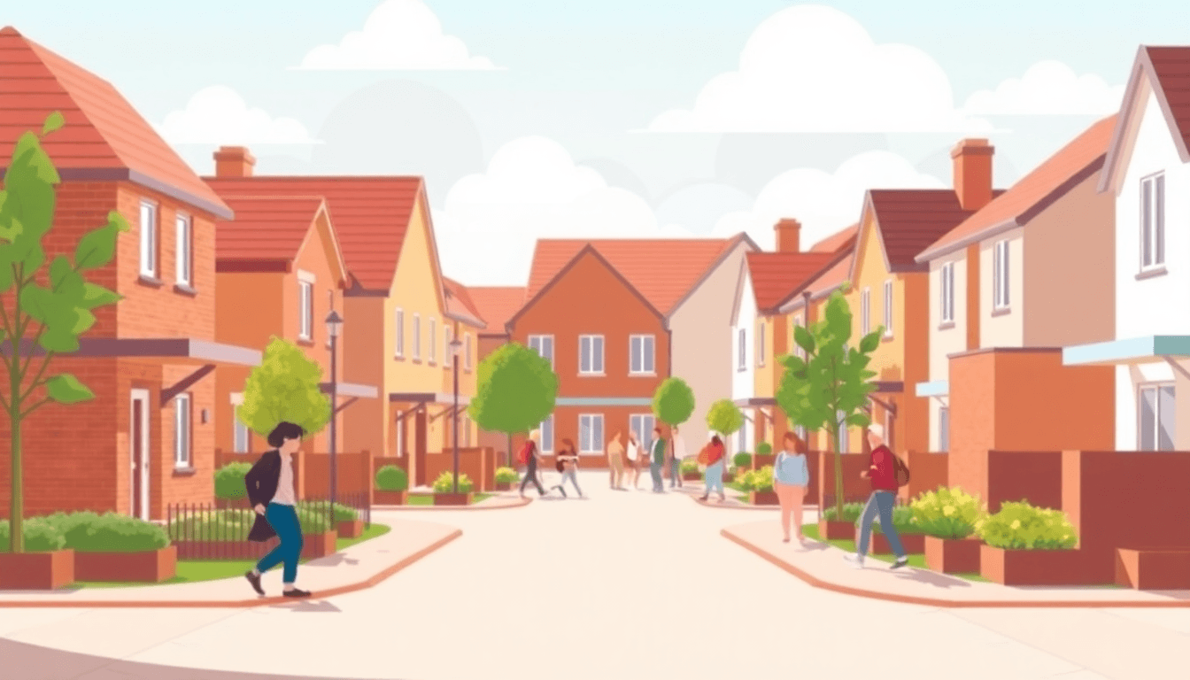 New Town Development Begins in Hertfordshire After Long - positive community news from Leicester, England