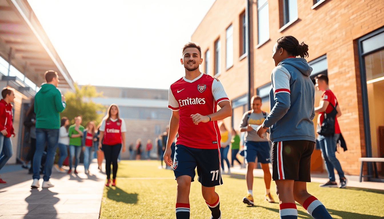 Portsmouth Welcomes New Arsenal Defender to Academy - positive community news from Portsmouth, England