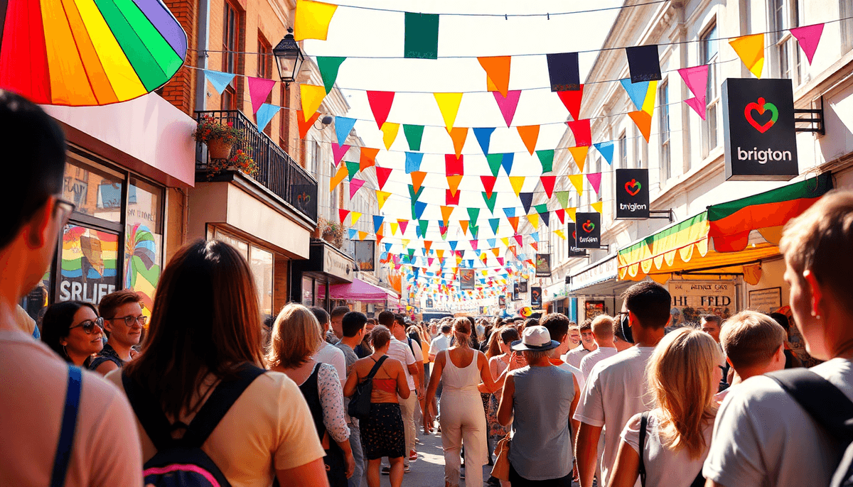 Pride Festival Celebrated in Brighton with Arts and Culture Focus - Brighton good news story