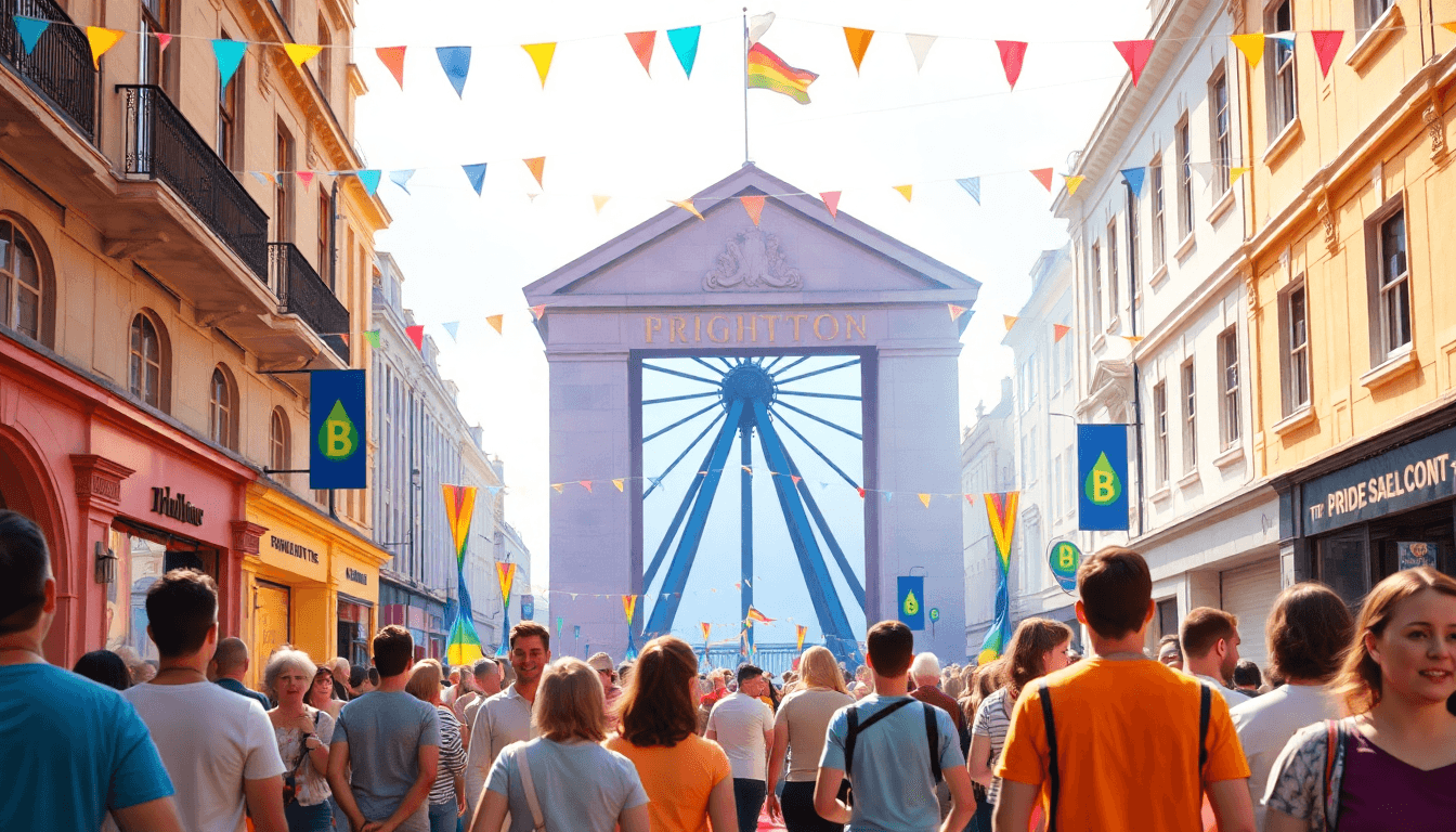 Pride Festival Highlights Science and Innovation in Brighton
