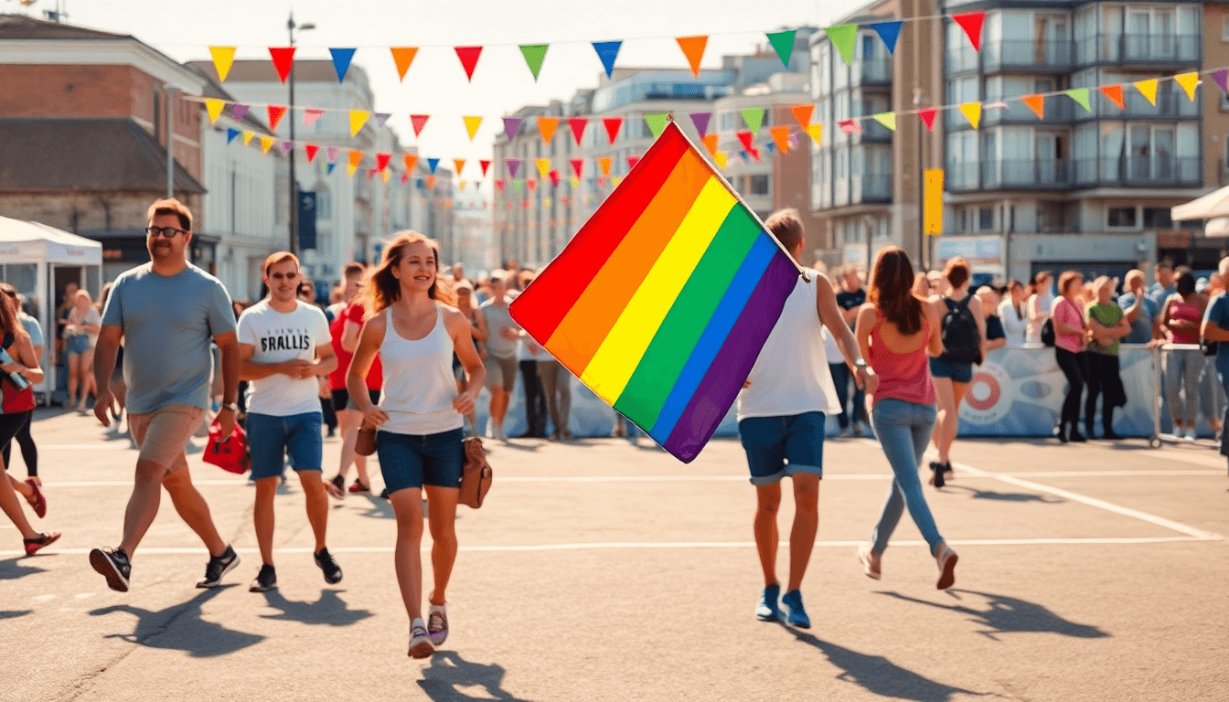 Pride Festival Highlights Sports and Recreation in Brighton - positive community news from Brighton, England