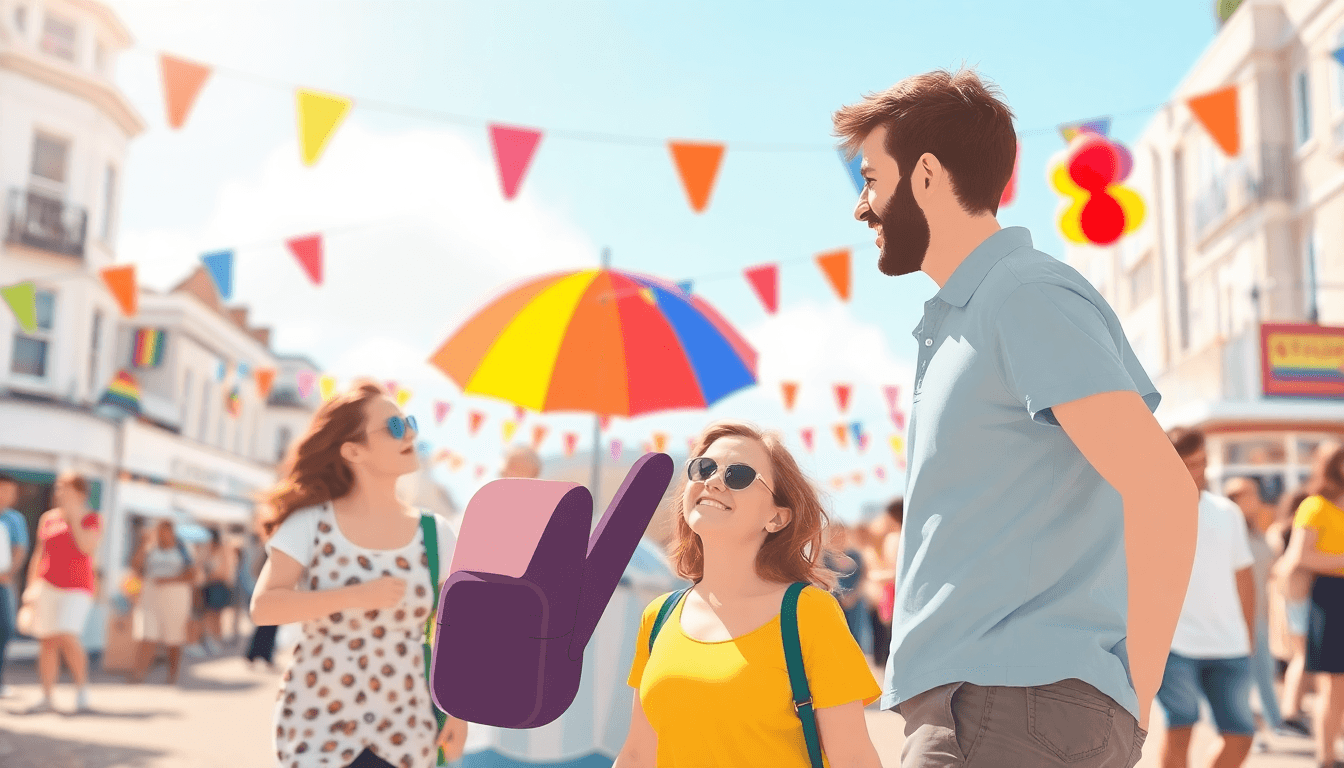 Pride Festival in Brighton Highlights Family and Relationships