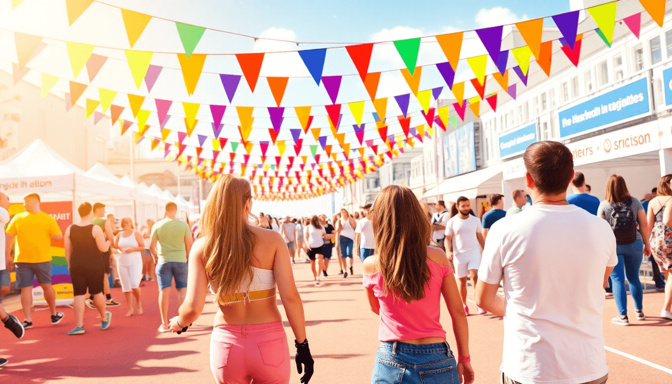 Pride Festival in Brighton Highlights Sports and Recreation