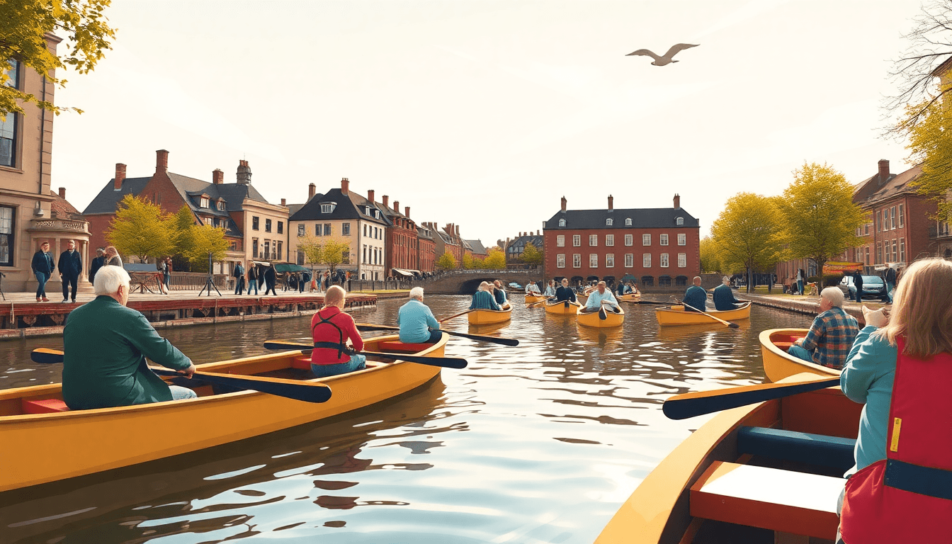 Punting on the Cam Draws Crowds in Cambridge - positive community news from Cambridge, England