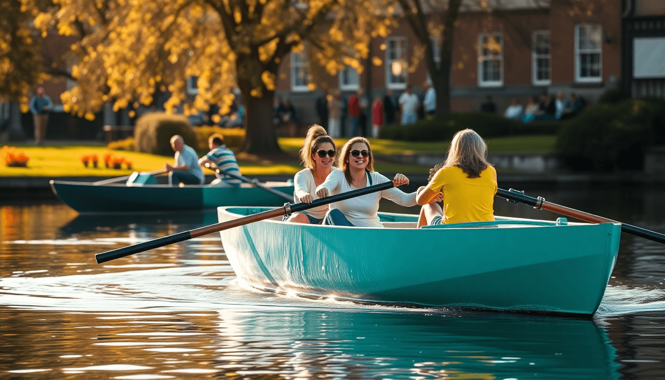 Punting on the Cam Features in Cambridge Sports Initiative
