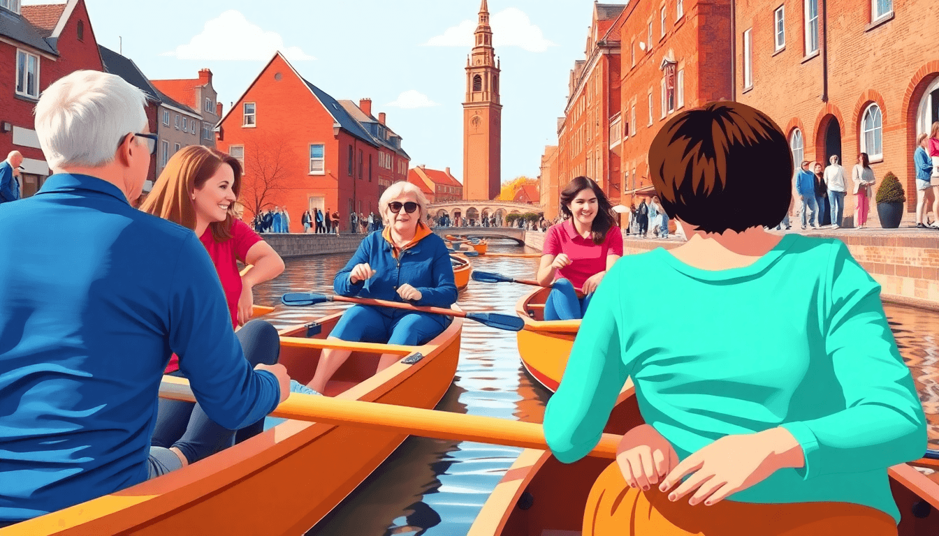 Punting on the Cam Features in Health and Wellness - positive community news from Cambridge, England