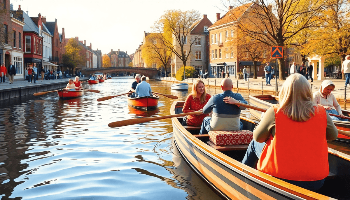 Punting on the Cam Features in Local Human Interest Story - Cambridge good news story