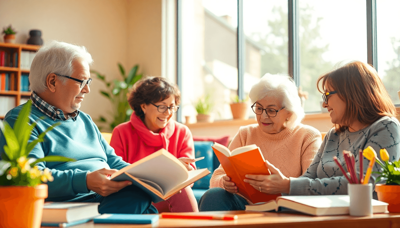 Reading and Writing Linked to Lower Dementia Risk - positive community news from Leicester, England