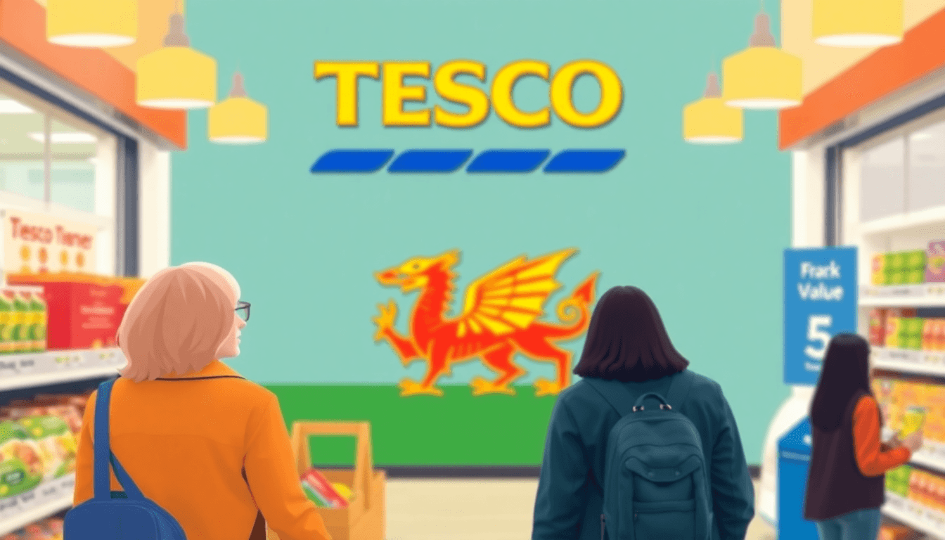 Tesco Apologises for Welsh Signs in Cornwall (Manchester) - positive community news from Manchester, England