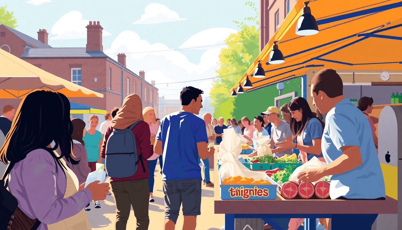 Trinity Kitchen Street Food Initiative Boosts Local Sports - positive community news from Leeds, England