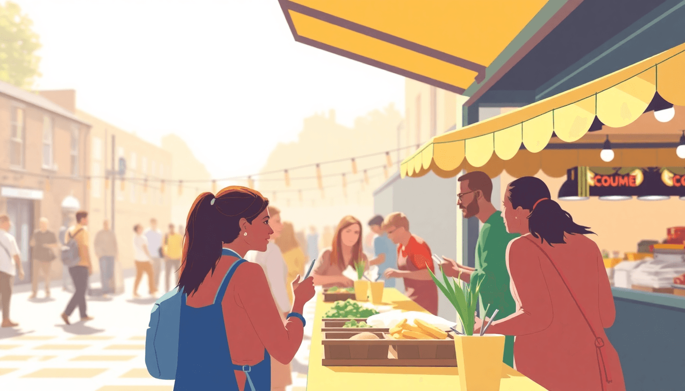 Trinity Kitchen Street Food Initiative Supports Arts - positive community news from Leeds, England