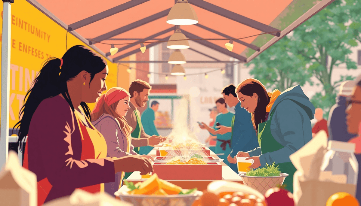 Trinity Kitchen Street Food Initiative Supports Local Civic Engagement - Leeds good news story