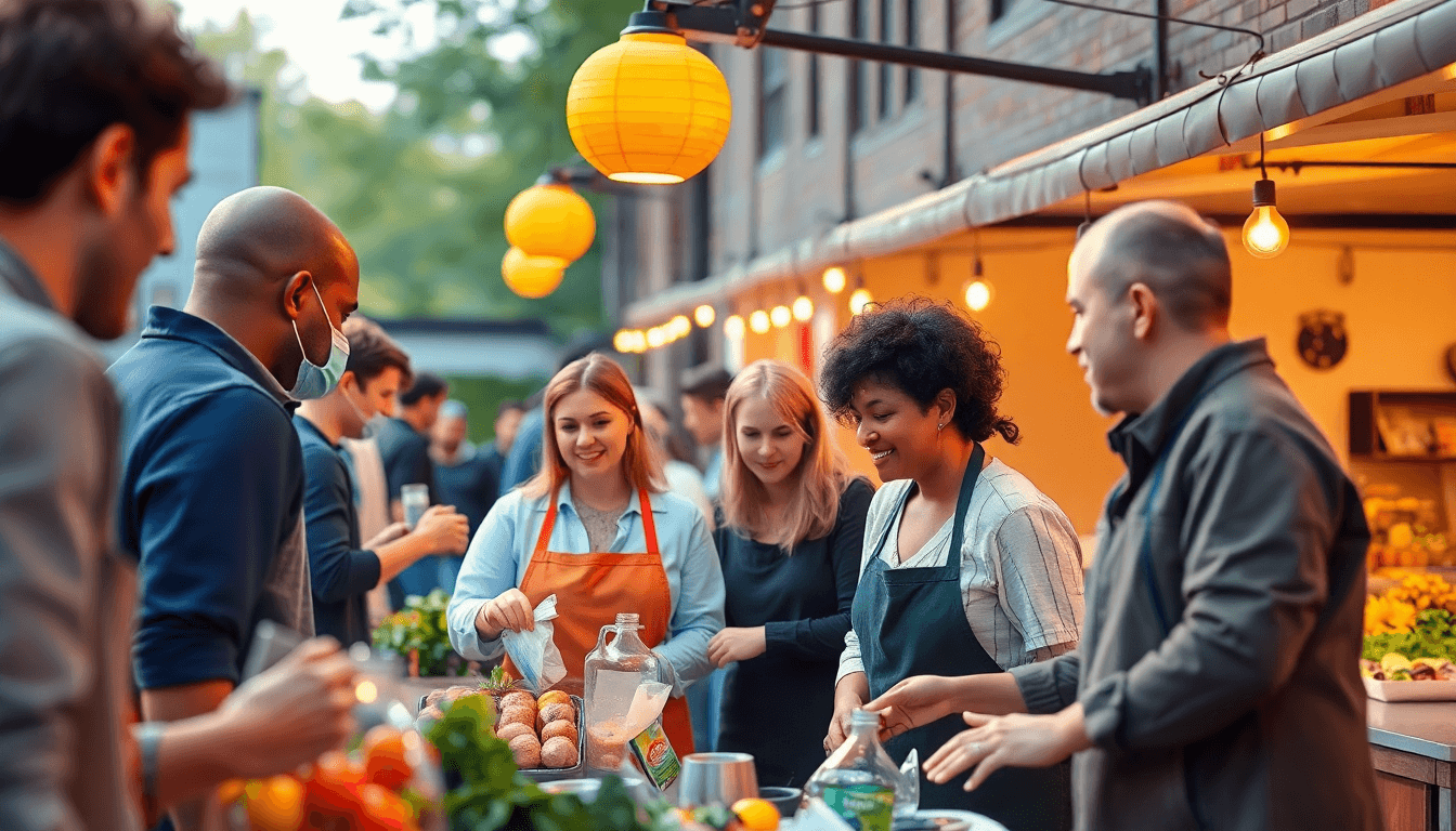 Trinity Kitchen Street Food Initiative Supports Science