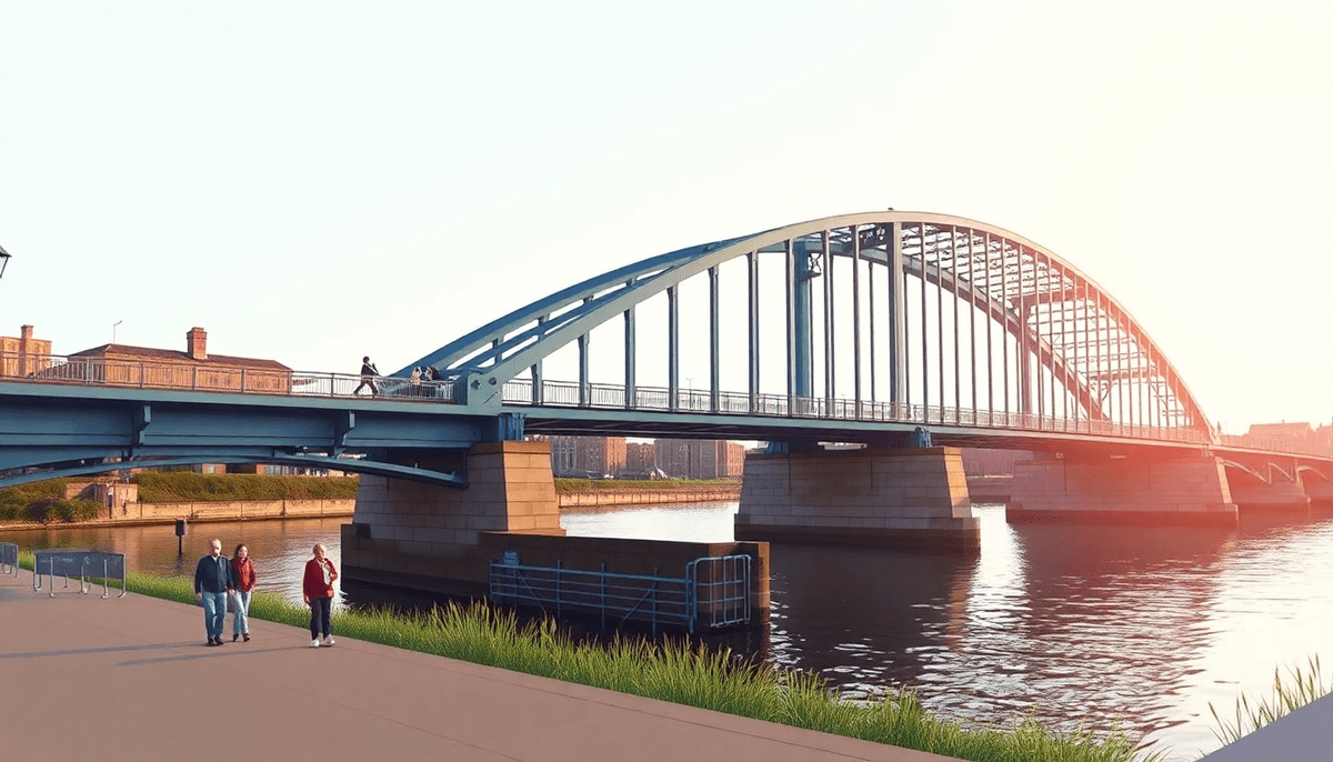 Tyne Bridge Conservation Efforts Highlighted in Newcastle - Newcastle good news story