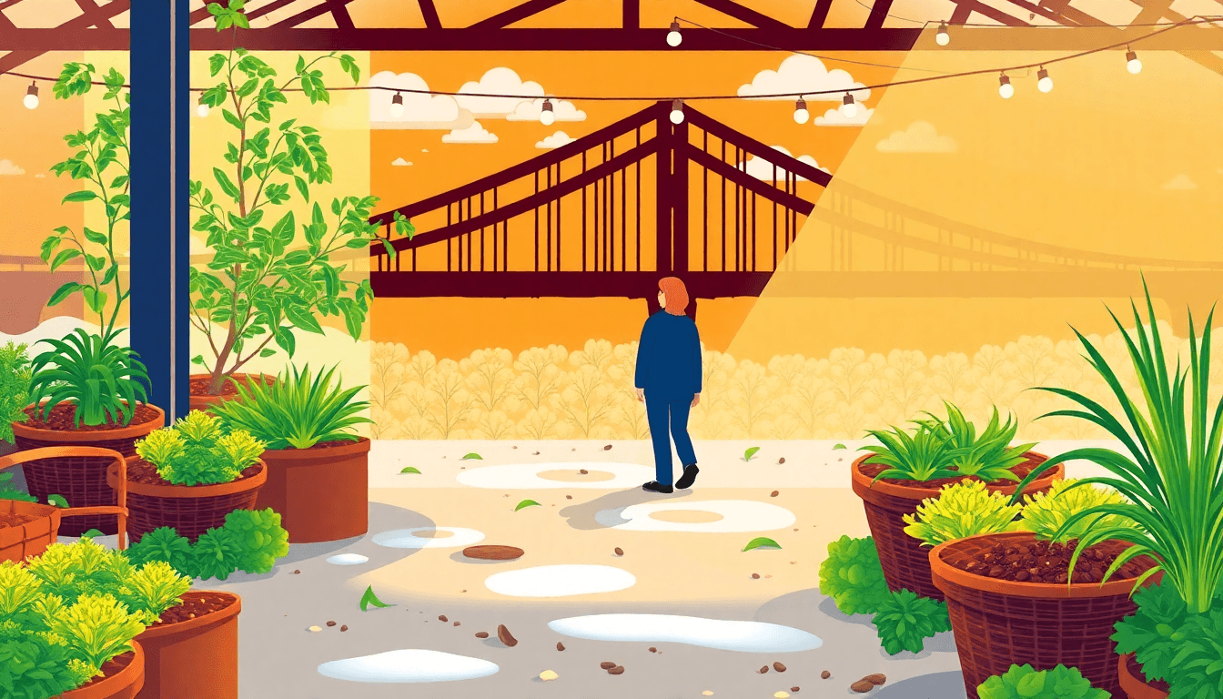 Tyne Bridge Weather Impacts Local Agriculture in Newcastle