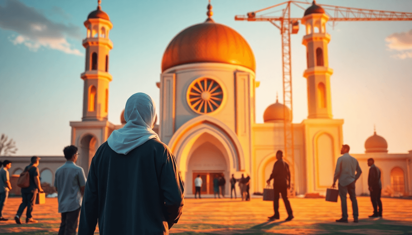 Worcester Mosque Prepares for Ramadan Amid Construction - positive community news from Worcester, England