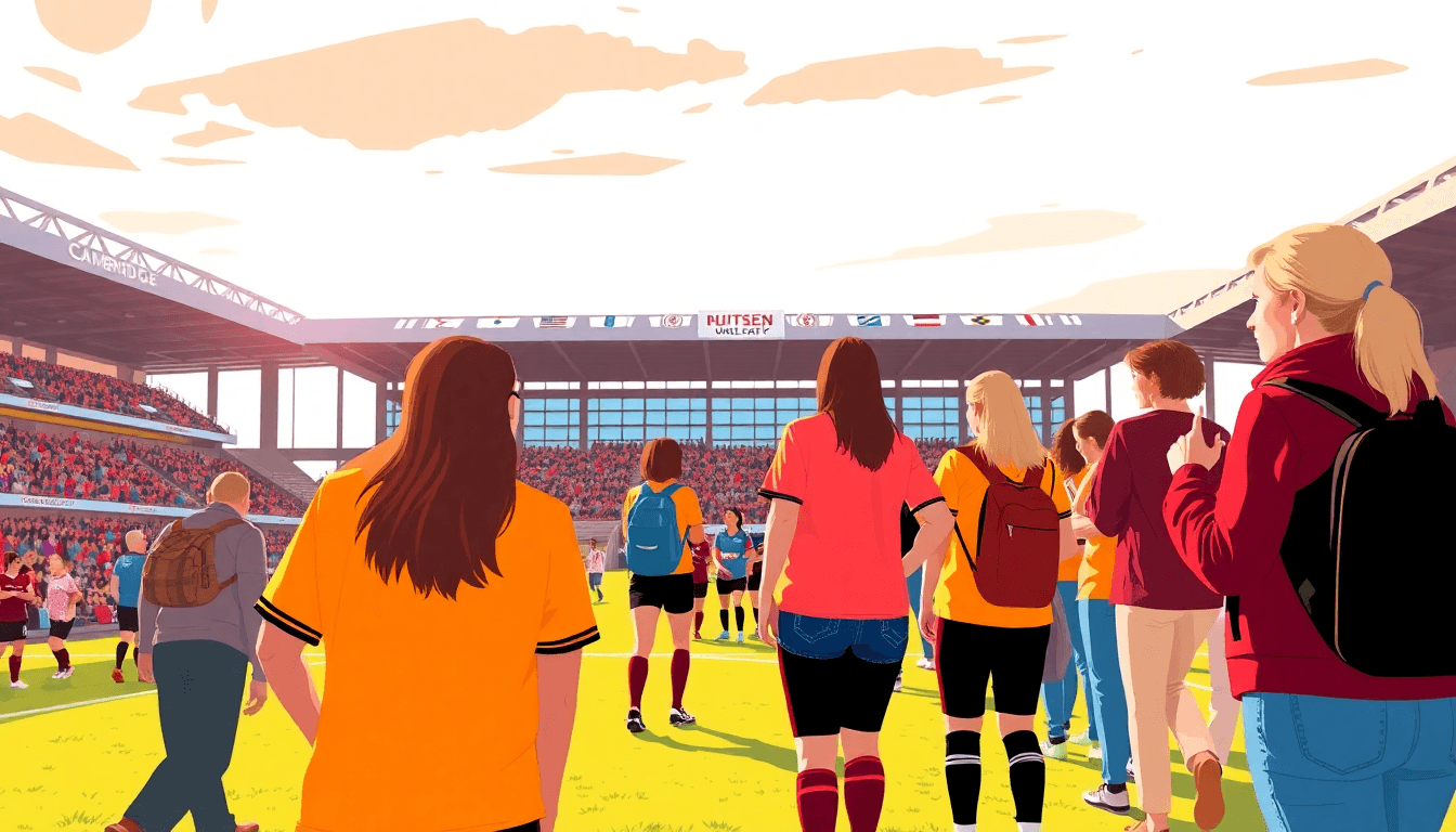Cambridge Joined Women Make Historic Stadium Move