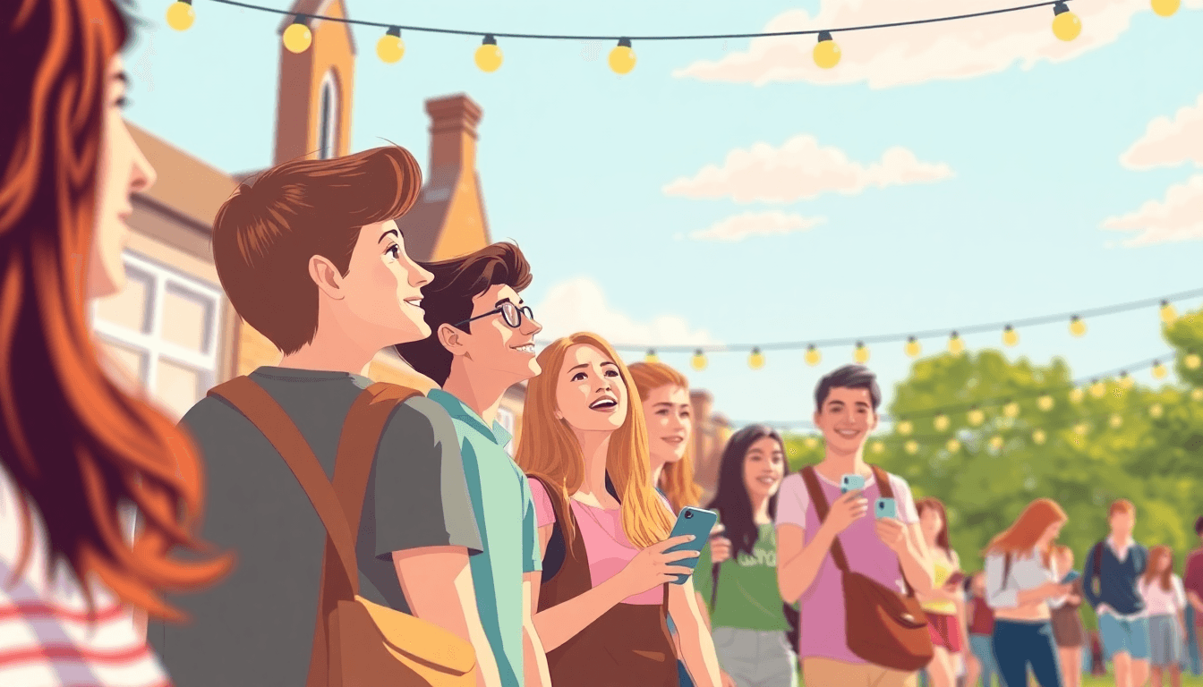 Teenagers Test Social Media Limits in UK Initiative - positive community news from Cheltenham, England