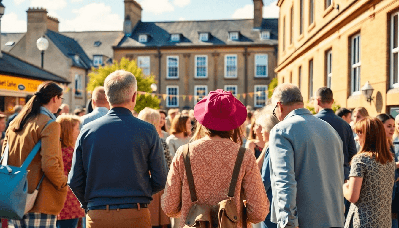 Whuppity Scoorie Revives Tradition in Lanark - positive community news from Bath, England