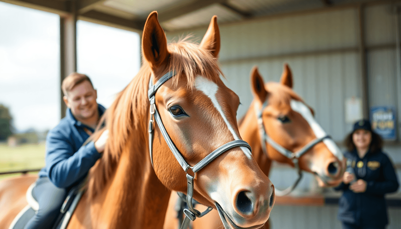 National good news: Horses help military veterans manage mental health across England