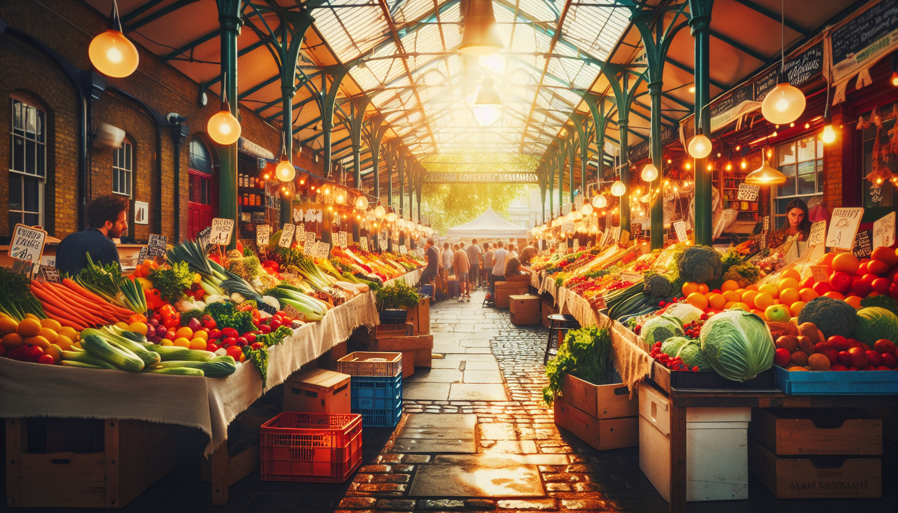 Are Borough Market food stalls in London paving the way for a healthier city?