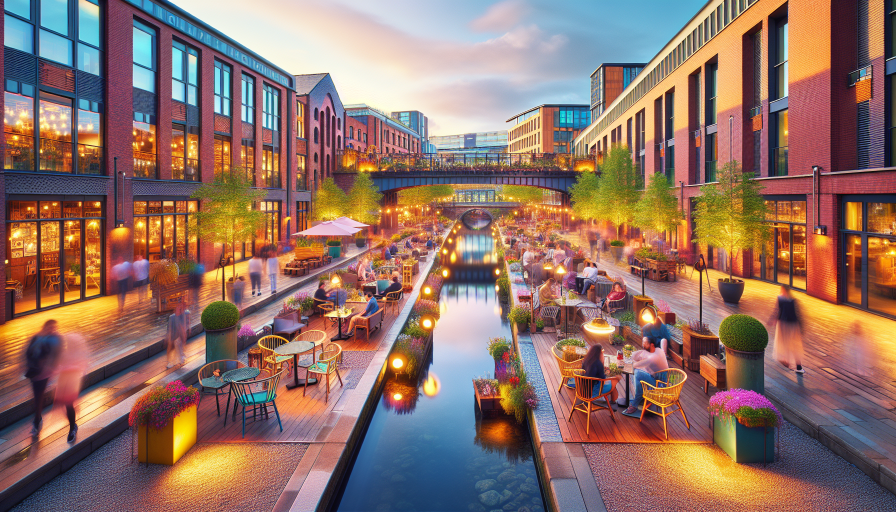 Are the Castlefield Basin Canals in Manchester a new hub for local community initiatives? - Manchester good news