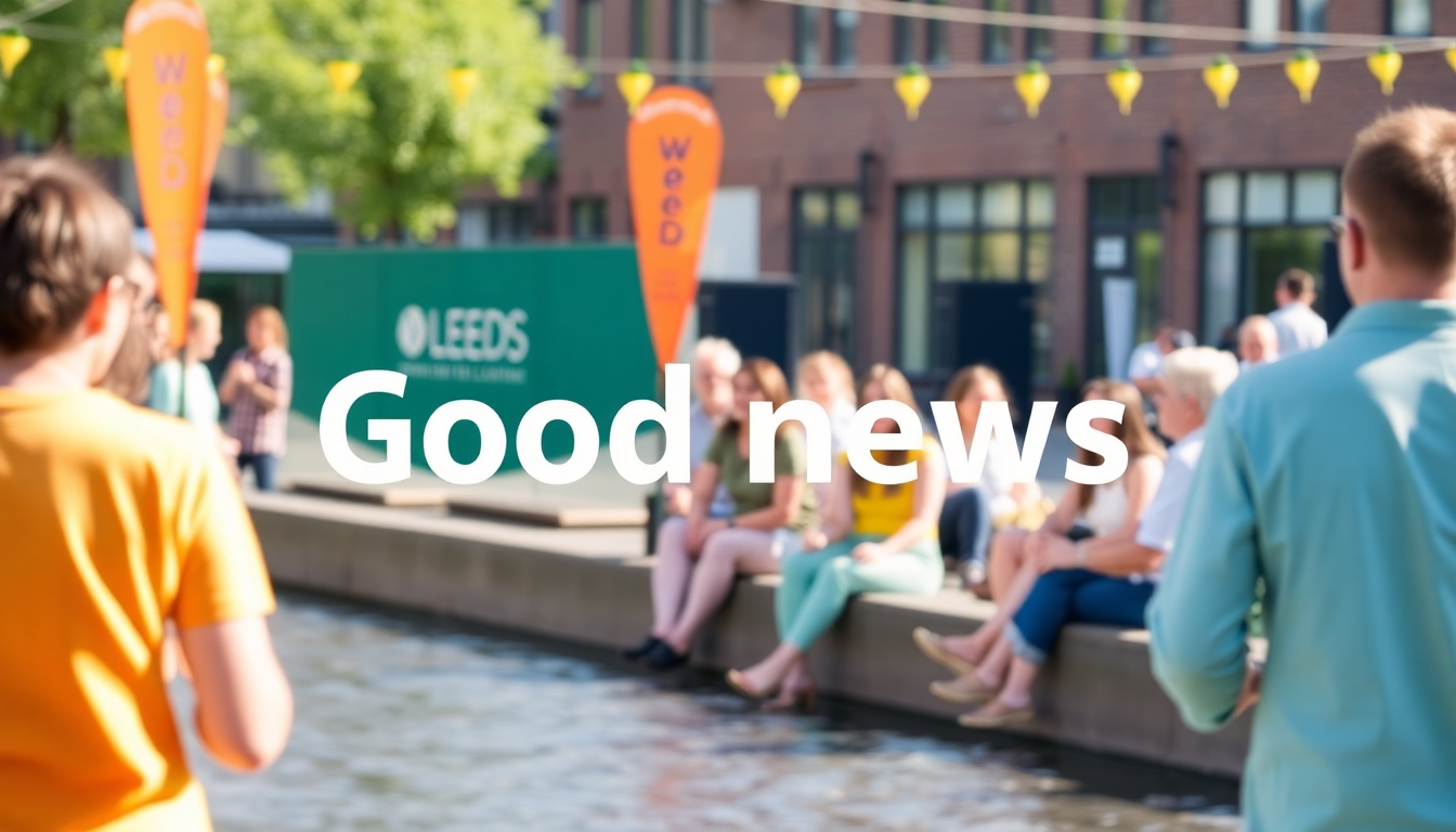 Did the Leeds Waterfront Festival Boost the City's Green Initiatives in 2025?
