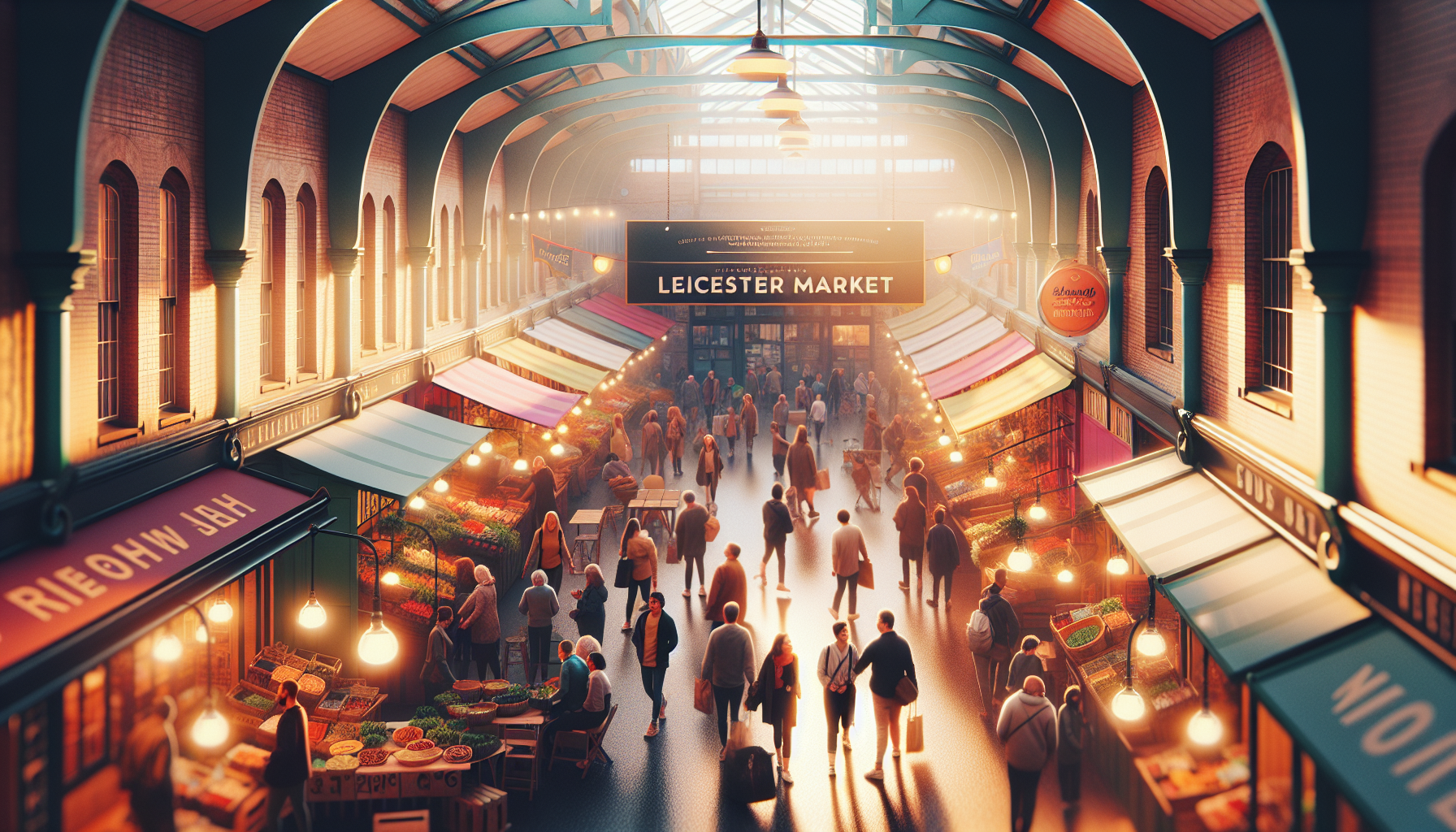 Has the Leicester Market become the hub of sustainable commerce in the city?