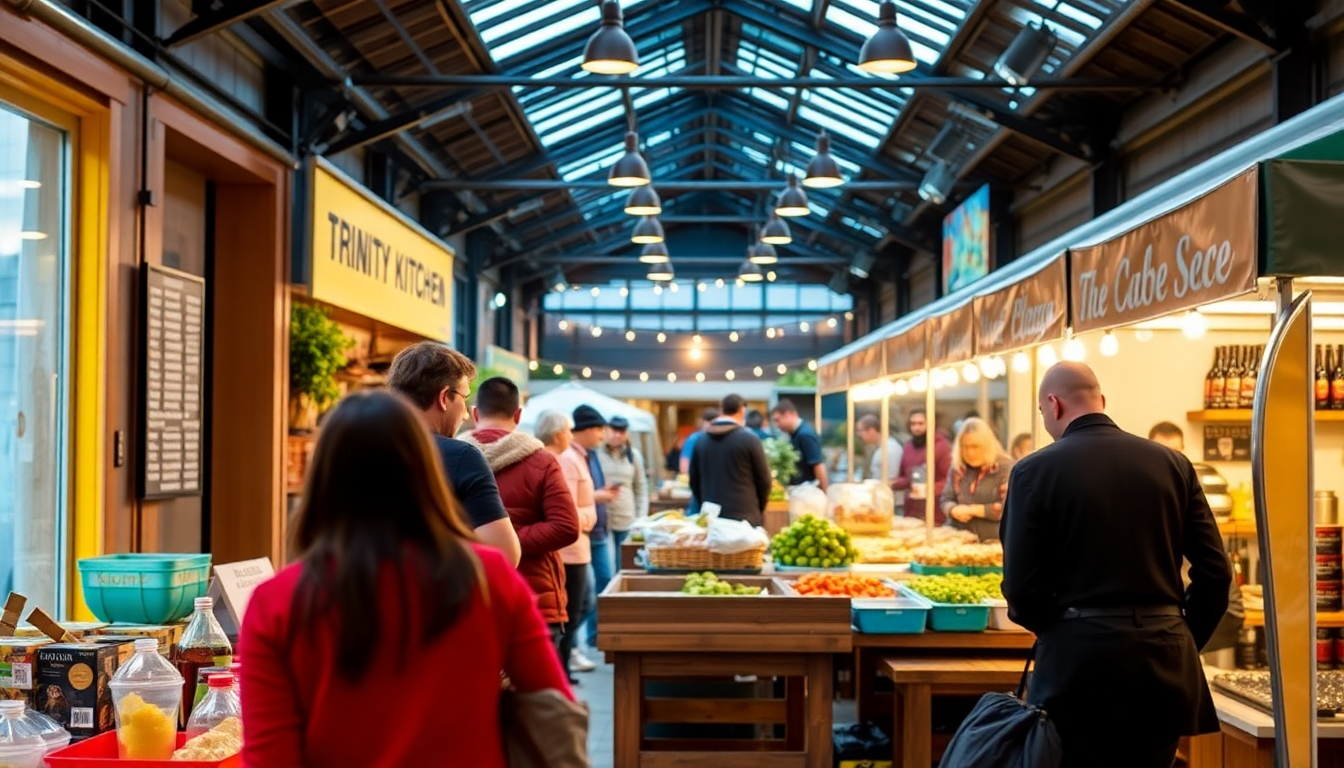 Is the Trinity Kitchen Street Food Market in Leeds fuelling a surge in local culinary talent?