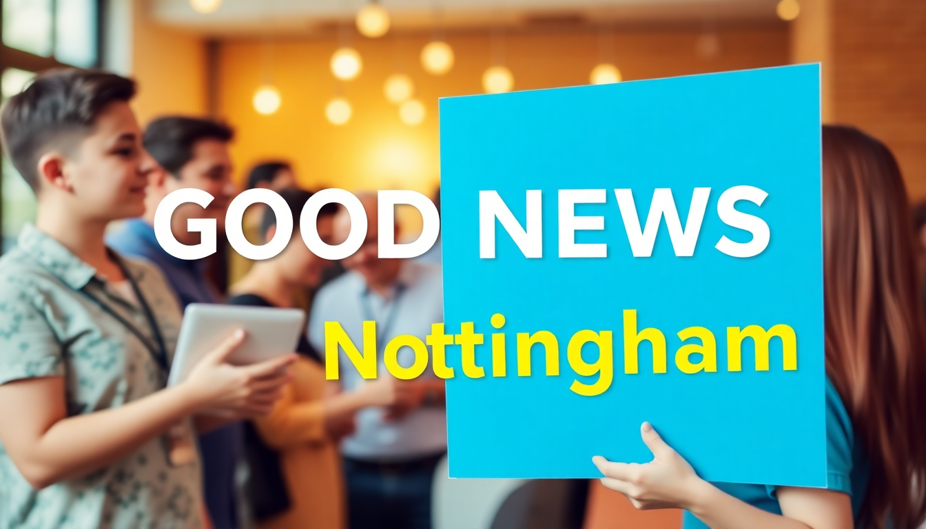 Uplifting news from Nottingham