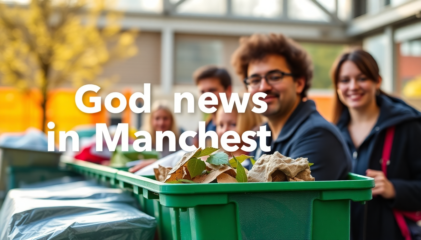 What exciting innovations are transforming Manchester's waste management landscape?