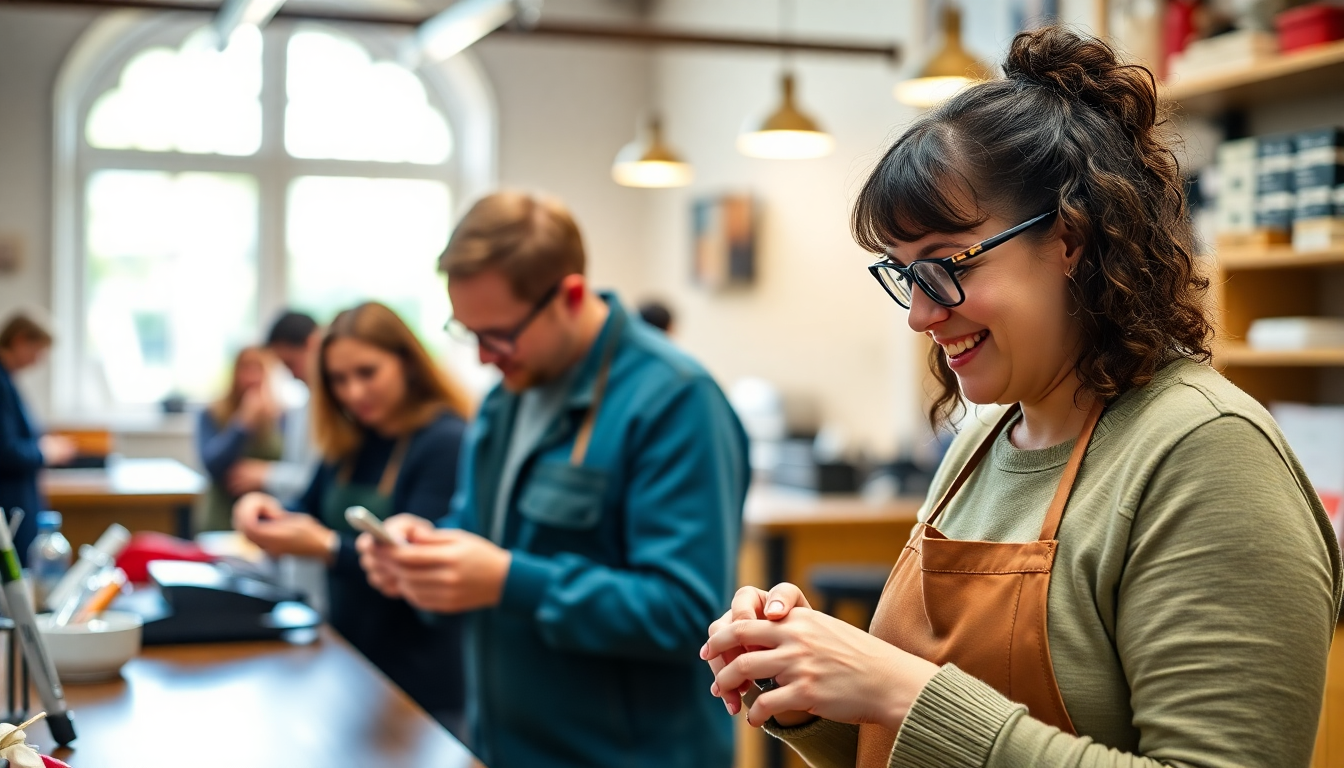 Where in Oxford can you find traditional craftsmanship flourishing in the digital age? - Oxford good news story