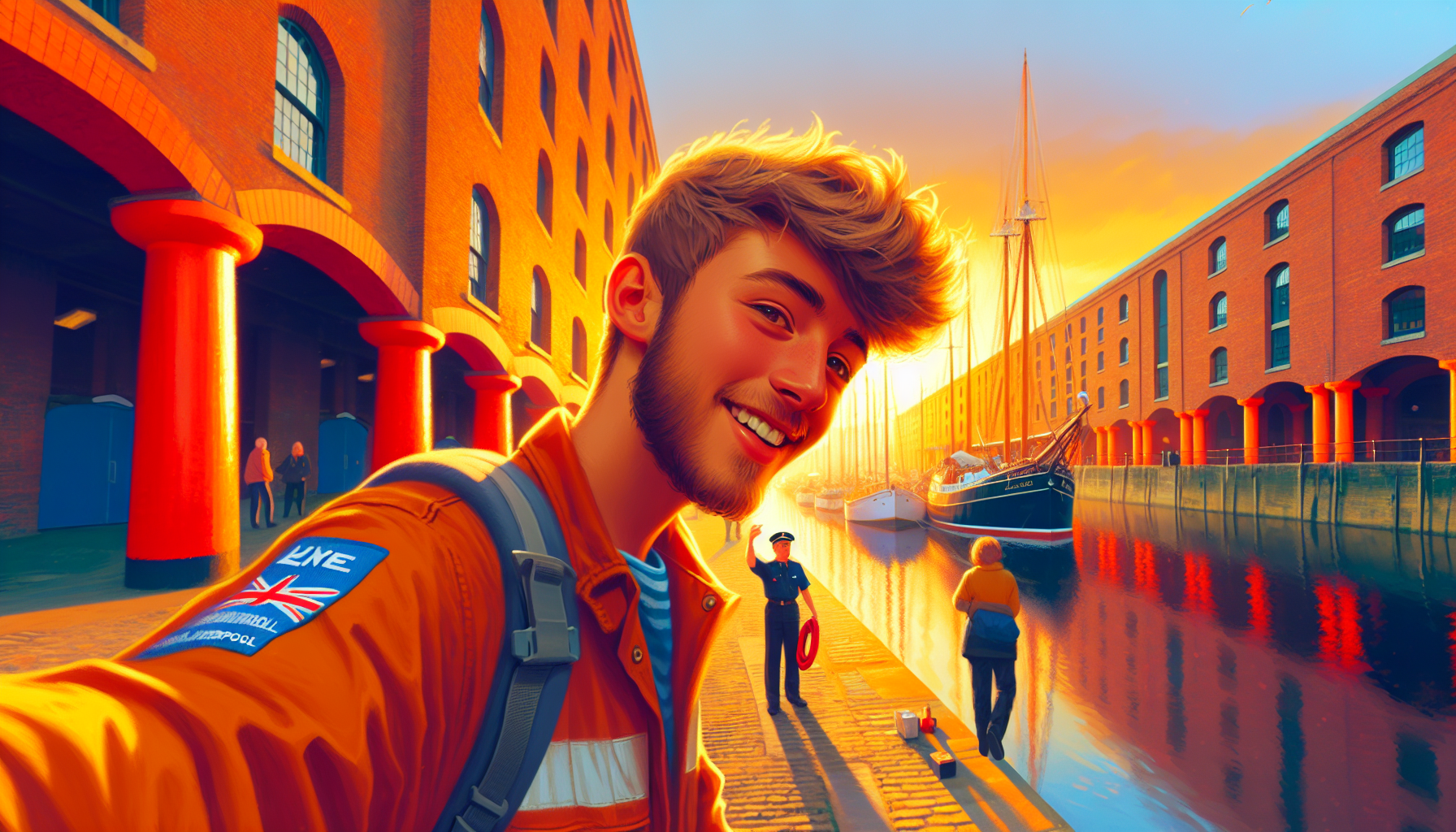 Who is the local Liverpool hero preserving the Albert Dock maritime heritage?