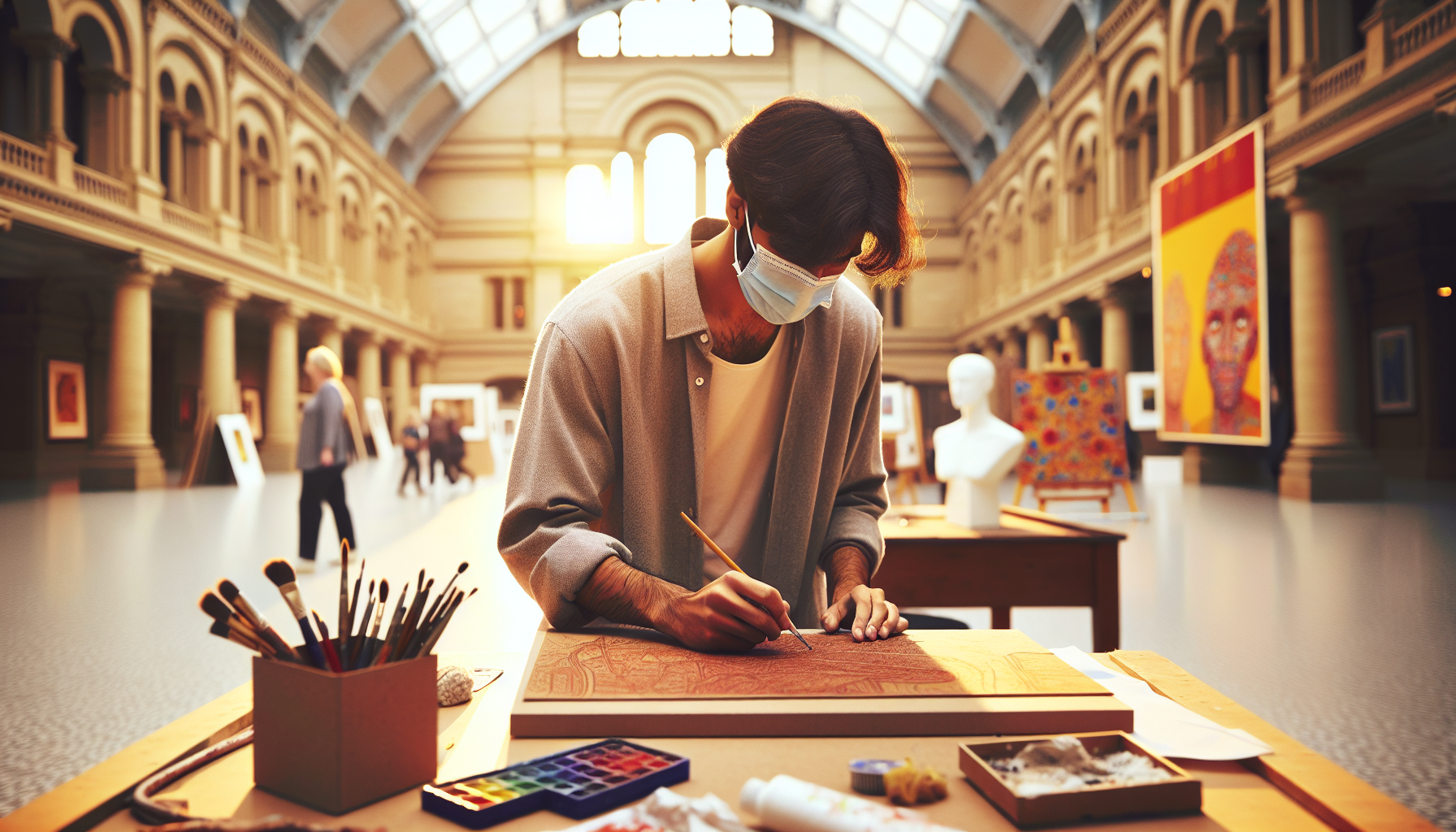 Who is the young Liverpool artist making waves at the Walker Art Gallery?