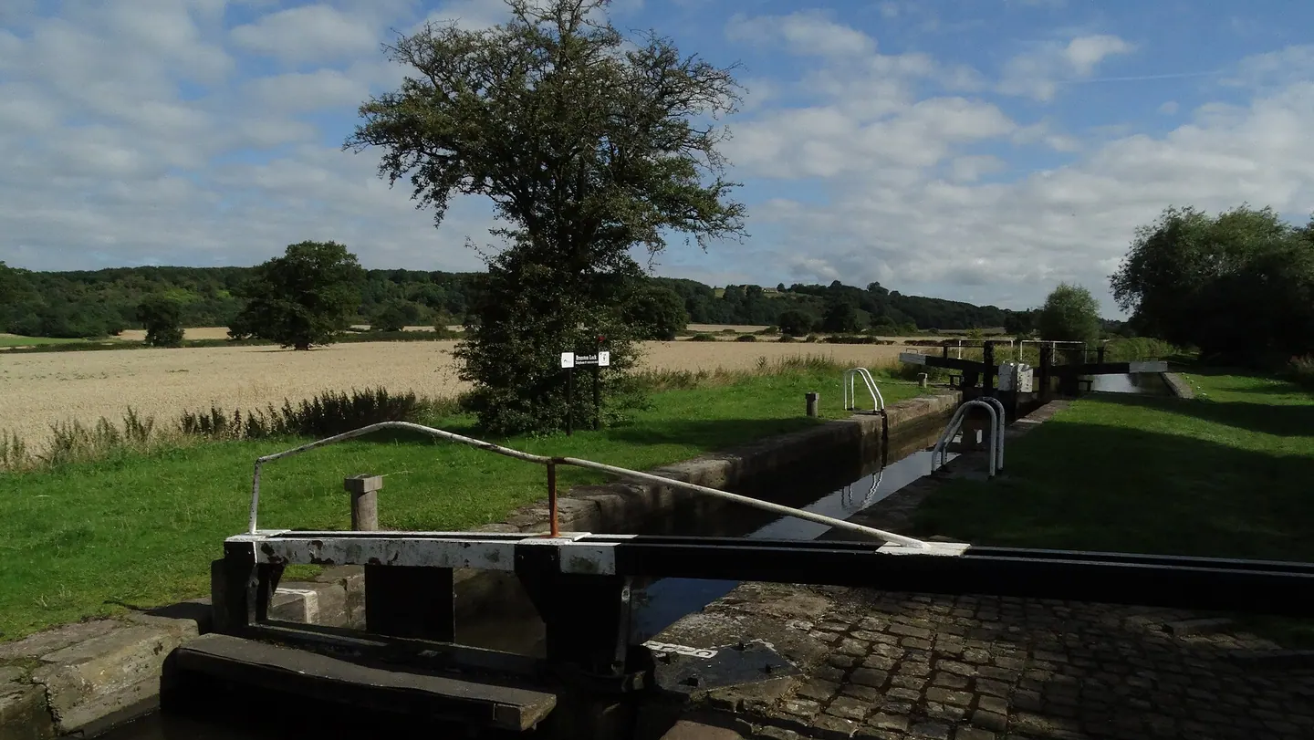 Branston Lock on the Trent & Mersey Canal at Burton upon Trent