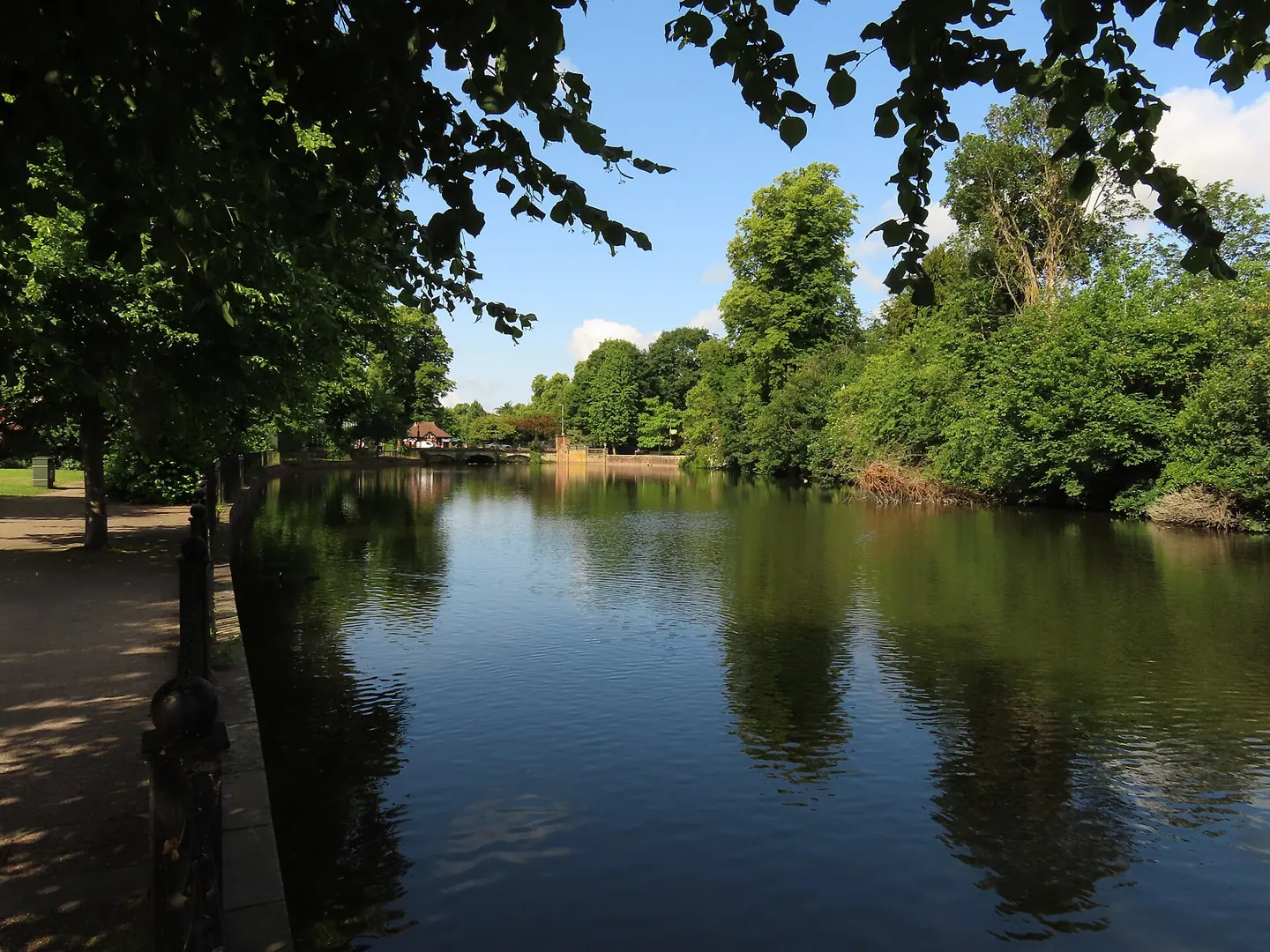 Minster Pool in Lichfield city centre